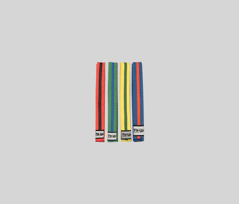 372 - Coloured Belts with Coloured Stripes