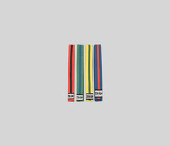 372 - Coloured Belts with Coloured Stripes