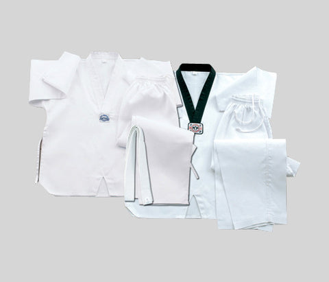 367 - Tae Kwondo Uniform (Black V Neck)